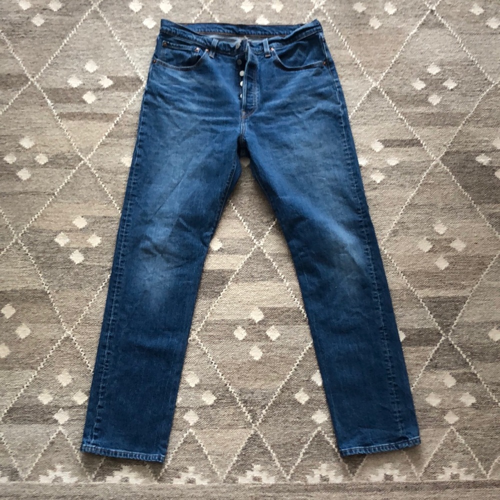 Levi’s 501 High-Rise Button-Fly Jeans